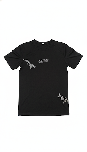 Black Compression Tee