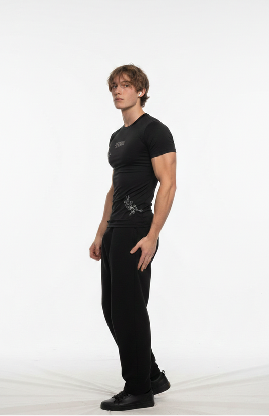 Black Compression Tee