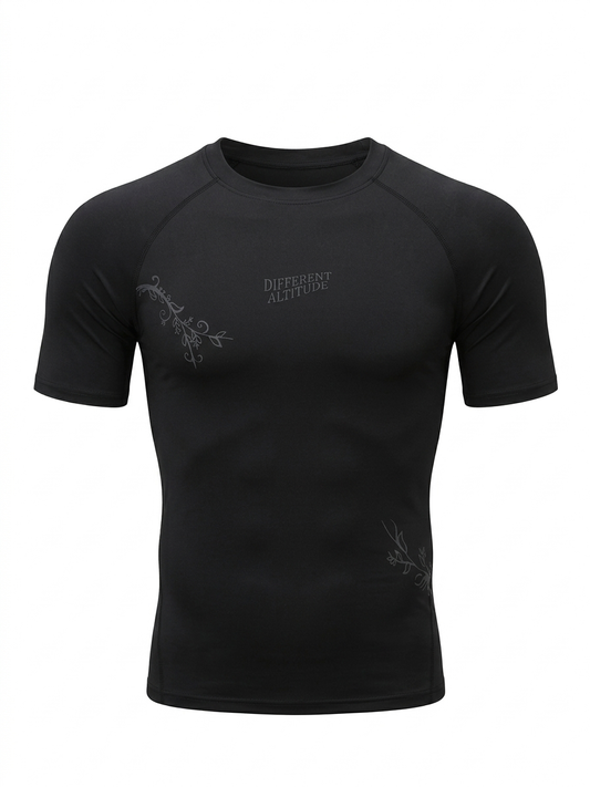Black Compression Tee